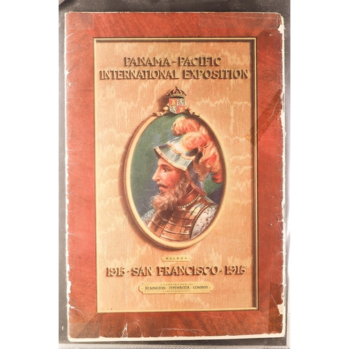 16 - COLLECTIONS & ACCUMULATIONS UNITED STATES EXHIBITIONS - 1915 PANAMA PACIFIC INTERNATIONAL EXPOSITION... 