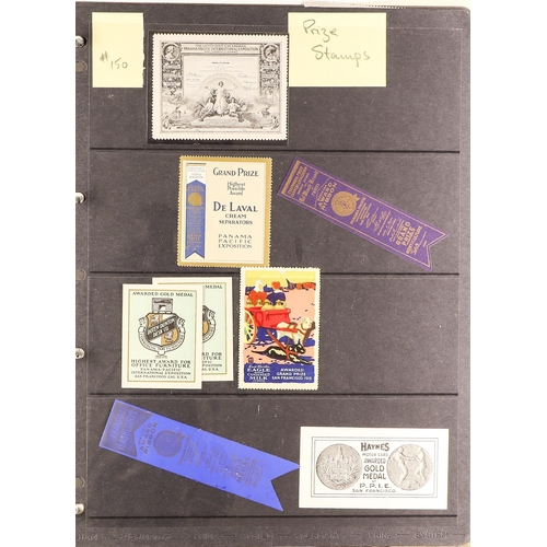 16 - COLLECTIONS & ACCUMULATIONS UNITED STATES EXHIBITIONS - 1915 PANAMA PACIFIC INTERNATIONAL EXPOSITION... 