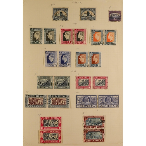 17 - COLLECTIONS & ACCUMULATIONS BRITISH COMMONWEALTH - AFRICA & ISLANDS 1850's-1960's mint & used collec... 