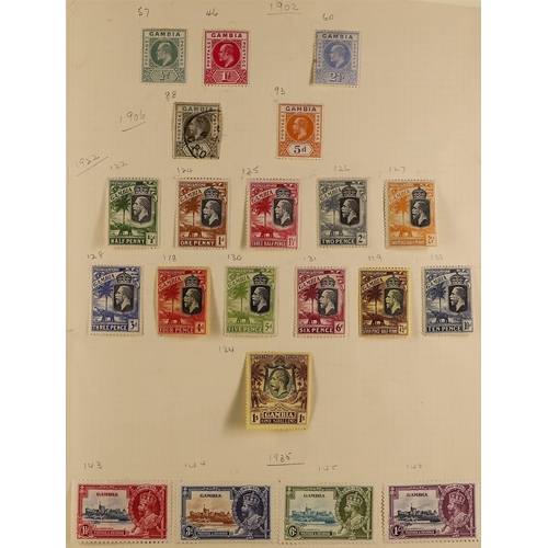 17 - COLLECTIONS & ACCUMULATIONS BRITISH COMMONWEALTH - AFRICA & ISLANDS 1850's-1960's mint & used collec... 