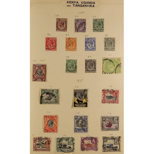 17 - COLLECTIONS & ACCUMULATIONS BRITISH COMMONWEALTH - AFRICA & ISLANDS 1850's-1960's mint & used collec... 