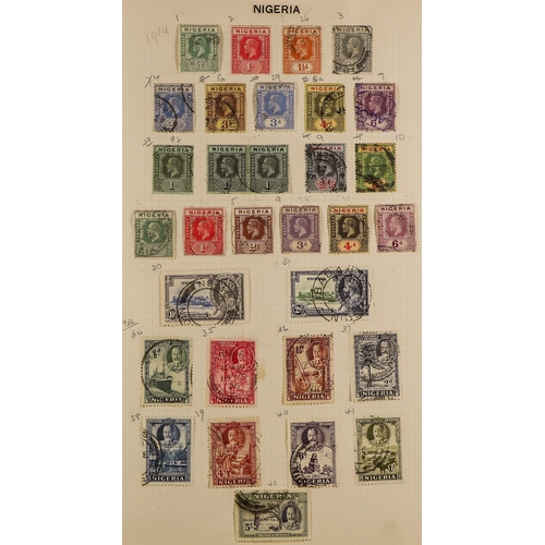 17 - COLLECTIONS & ACCUMULATIONS BRITISH COMMONWEALTH - AFRICA & ISLANDS 1850's-1960's mint & used collec... 