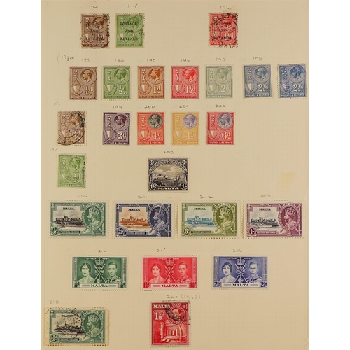 19 - COLLECTIONS & ACCUMULATIONS BRITISH COMMONWEALTH - MIDDLE EAST & ASIA 1860's-1960's mint & used coll... 