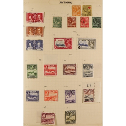 23 - COLLECTIONS & ACCUMULATIONS BRITISH COMMONWEALTH - AMERICAS & CARIBBEAN ISLANDS 1850's-1960's mint &... 