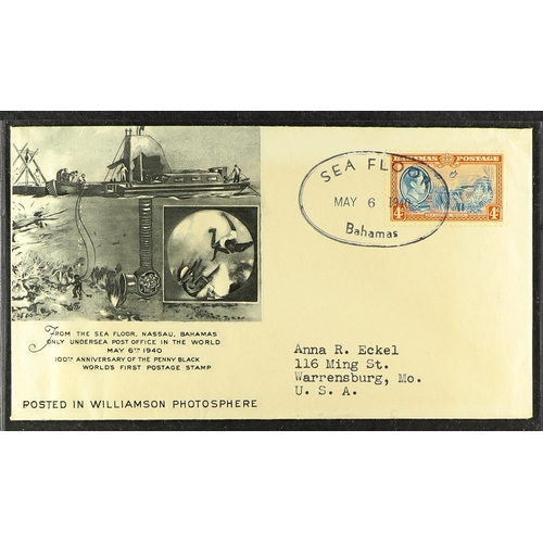 236 - BAHAMAS COVERS COLLECTION a range of 1929-73 incl. 1929 First Air Mail to Miami, War Tax frankings, ... 