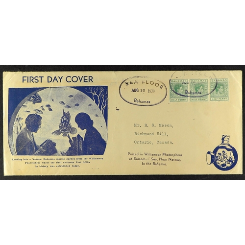 236 - BAHAMAS COVERS COLLECTION a range of 1929-73 incl. 1929 First Air Mail to Miami, War Tax frankings, ... 