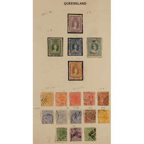 24 - COLLECTIONS & ACCUMULATIONS BRITISH COMMONWEALTH - OCEANIA 1850's-1960's mint & used collection incl... 