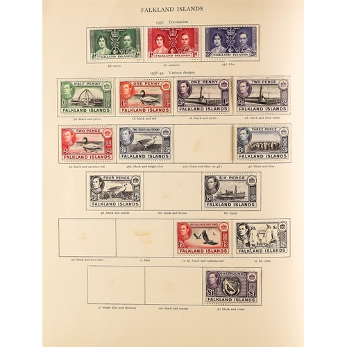 25 - COLLECTIONS & ACCUMULATIONS KING GEORGE VI COMMONWEALTH IN A 