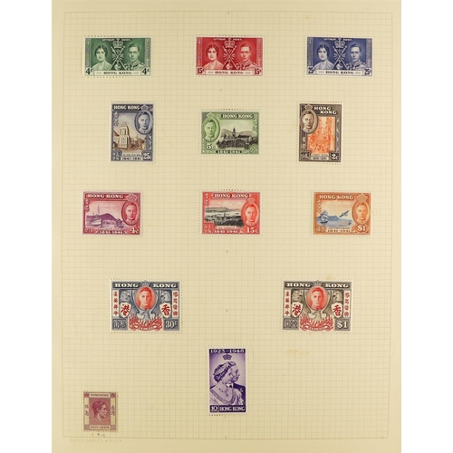 30 - COLLECTIONS & ACCUMULATIONS BRITISH COMMONWEALTH - OLD TIME COLLECTION IN FIVE SPRING BACK ALBUMS of... 