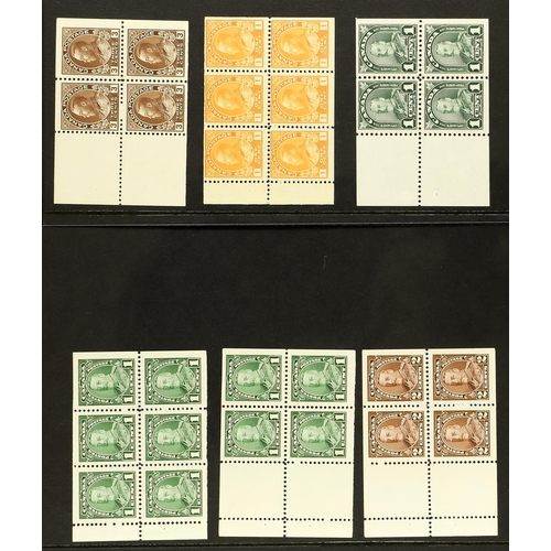 316 - CANADA 1911-35 BOOKLET PANES 1911-22 3c pane of 4+2, 1922-31 1c pane of 6, 1930-31 1c pane of 4+2, 1... 