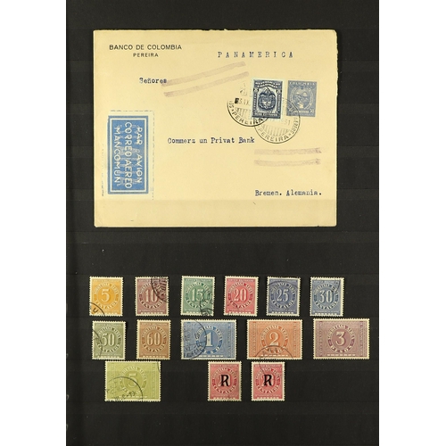 348 - COLOMBIA SCADTA AIRS 1920-30 mint and used collection incl. 1920-21 set (30c brown-rose & 50c used),... 