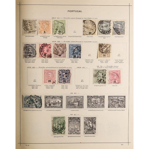 36 - COLLECTIONS & ACCUMULATIONS EUROPE 1854-1930 MINT & USED COLLECTION in a printed album, with Montene... 