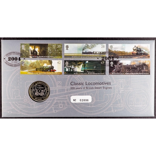 40 - COLLECTIONS & ACCUMULATIONS COIN COVERS OF GREAT BRITAIN 1986-2010 Royal Mint special FDC's with ins... 