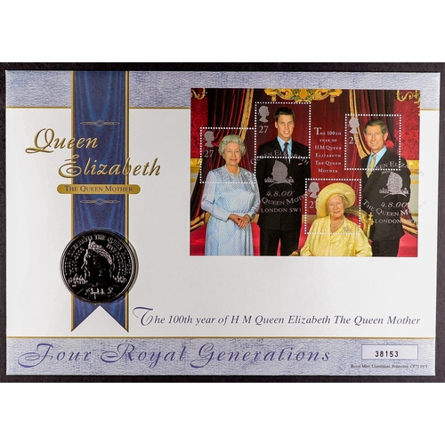 40 - COLLECTIONS & ACCUMULATIONS COIN COVERS OF GREAT BRITAIN 1986-2010 Royal Mint special FDC's with ins... 