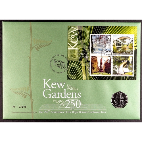 40 - COLLECTIONS & ACCUMULATIONS COIN COVERS OF GREAT BRITAIN 1986-2010 Royal Mint special FDC's with ins... 