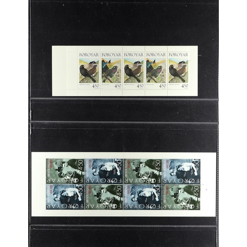 402 - FAROE IS. BOOKLETS 1975-2001 complete run. (26 booklets)