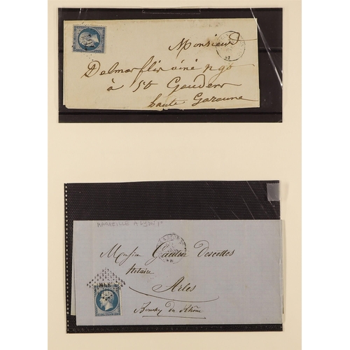 409 - FRANCE 1849-1871 CERES & NAPOLEON ISSUES with shades and postmarks interest, incl. 1849-52 20c (x2) ... 