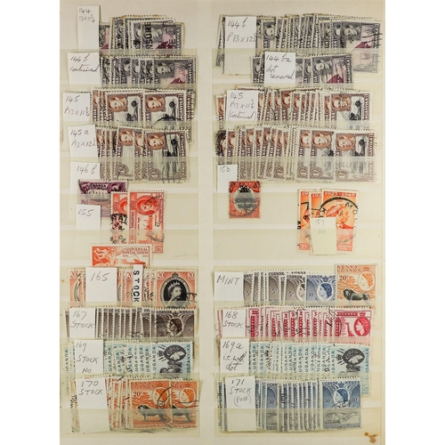 43 - COLLECTIONS & ACCUMULATIONS VINTAGE APPROVAL DEALERS STOCK HOUSED IN 33 LARGE STOCKBOOKS a huge quan... 