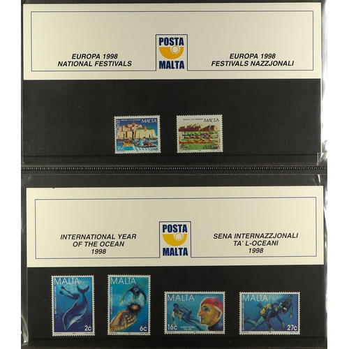 56 - COLLECTIONS & ACCUMULATIONS WORLD IN FOUR BOXES incl. much Malta incl. modern presentation packs, ye... 