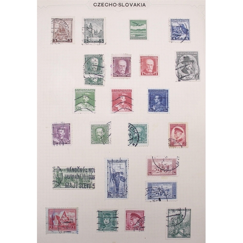 58 - COLLECTIONS & ACCUMULATIONS CENTRAL EUROPE mint & used (mostly used) collection of 20th Century issu... 