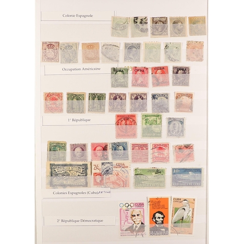 59 - COLLECTIONS & ACCUMULATIONS THE AMERICAS 19th Century to 1990s mint (some never hinged) and used, ma... 