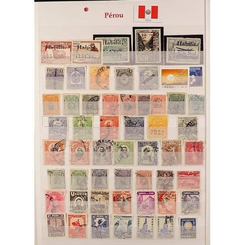 59 - COLLECTIONS & ACCUMULATIONS THE AMERICAS 19th Century to 1990s mint (some never hinged) and used, ma... 