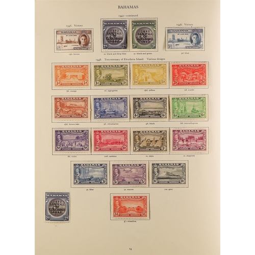 6 - COLLECTIONS & ACCUMULATIONS COMMONWEALTH KGVI MINT COLLECTION IN A CROWN ALBUM well filled incl. Ade... 