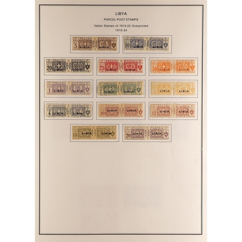 627 - ITALIAN COLONIES LIBYA 1915-1942 back of the book fine mint collection incl. 1915-23 Express complet... 