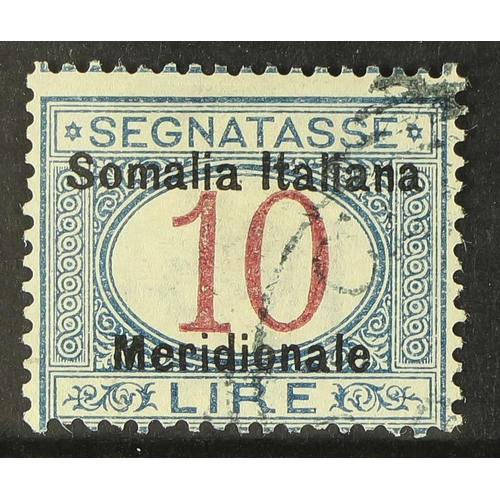 634 - ITALIAN COLONIES SOMALIA POSTAGE DUE 1906 