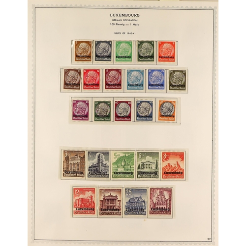 683 - LUXEMBOURG 1935-56 COLLECTION of mint or used incl. 1935, 1936, 1937, and 1938 Child Welfare sets mi... 