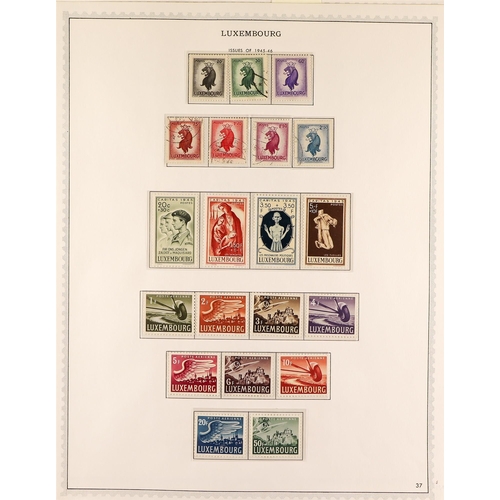 683 - LUXEMBOURG 1935-56 COLLECTION of mint or used incl. 1935, 1936, 1937, and 1938 Child Welfare sets mi... 