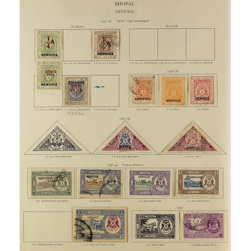 7 - COLLECTIONS & ACCUMULATIONS KING GEORGE VI CROWN ALBUM a used collection incl. stronger Aden, Austra... 