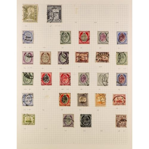 702 - MALTA 1863-1928 USED COLLECTION incl. 1863-81 ½d two shades; 1882-84 ½d, 1885-90 set with listed sha... 