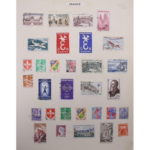 71 - COLLECTIONS & ACCUMULATIONS WESTERN EUROPE a mint & used collection of 20th Century issues in an alb... 