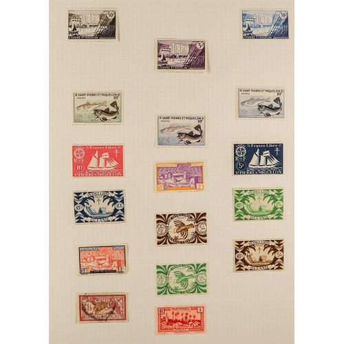 72 - COLLECTIONS & ACCUMULATIONS WORLD COLLECTION Mint and used all periods, but chiefly post 1960s in 7 ... 