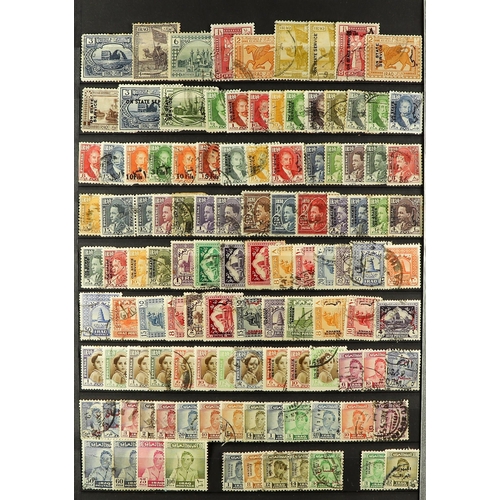 74 - COLLECTIONS & ACCUMULATIONS WORLD RANGES IN 12 STOCKBOOKS with some earlier, mint and used, some min... 