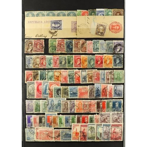 74 - COLLECTIONS & ACCUMULATIONS WORLD RANGES IN 12 STOCKBOOKS with some earlier, mint and used, some min... 