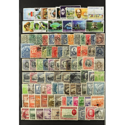 74 - COLLECTIONS & ACCUMULATIONS WORLD RANGES IN 12 STOCKBOOKS with some earlier, mint and used, some min... 