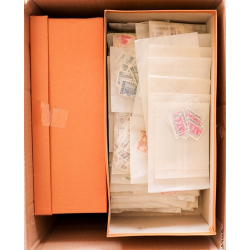 75 - COLLECTIONS & ACCUMULATIONS OLD APPROVAL DEALERS STOCK IN SEVEN BOXES untouched for decades, with ma... 