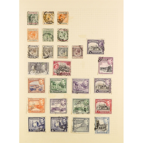 79 - COLLECTIONS & ACCUMULATIONS BRITISH COMMONWEALTH collection in a Simplex album, mainly used A-Z incl... 