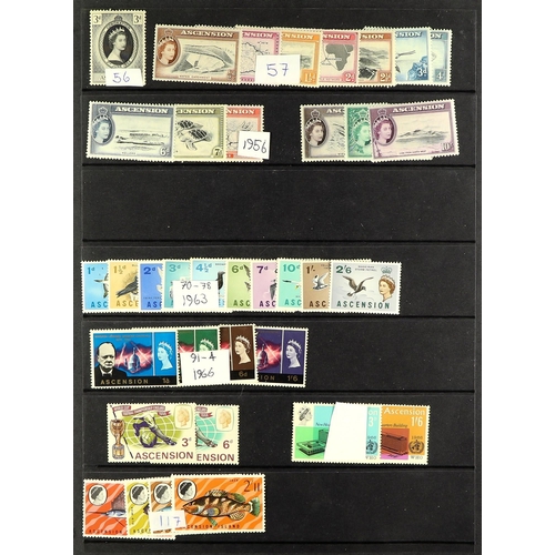 8 - COLLECTIONS & ACCUMULATIONS BRITISH COMMONWEALTH a highly useful mint assembly on Hagner pages, with... 