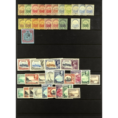 8 - COLLECTIONS & ACCUMULATIONS BRITISH COMMONWEALTH a highly useful mint assembly on Hagner pages, with... 