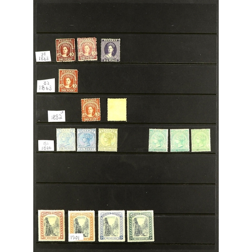 8 - COLLECTIONS & ACCUMULATIONS BRITISH COMMONWEALTH a highly useful mint assembly on Hagner pages, with... 