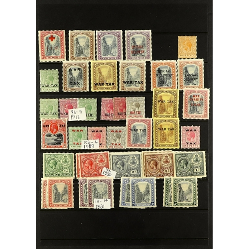 8 - COLLECTIONS & ACCUMULATIONS BRITISH COMMONWEALTH a highly useful mint assembly on Hagner pages, with... 