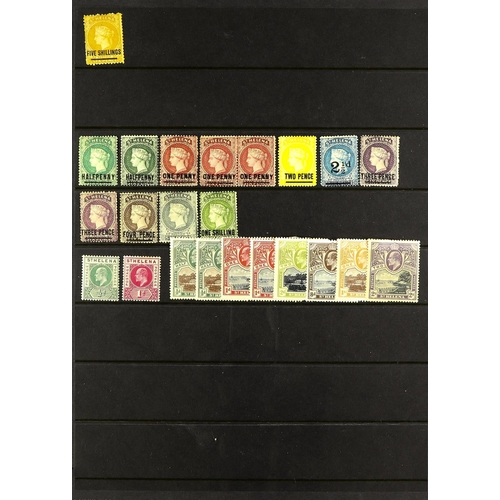 8 - COLLECTIONS & ACCUMULATIONS BRITISH COMMONWEALTH a highly useful mint assembly on Hagner pages, with... 