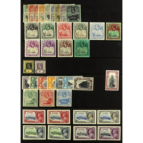 8 - COLLECTIONS & ACCUMULATIONS BRITISH COMMONWEALTH a highly useful mint assembly on Hagner pages, with... 