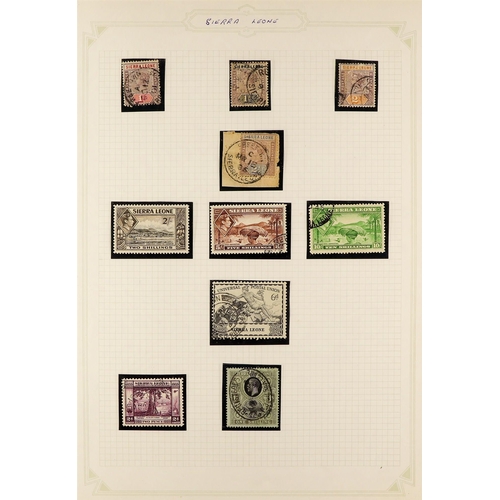 80 - COLLECTIONS & ACCUMULATIONS BRITISH COMMONWEALTH an accumulation of album pages, stock pages in a bi... 