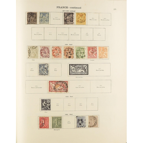 81 - COLLECTIONS & ACCUMULATIONS PAIR OF  S.G. NEW IDEAL ALBUMS for Foreign countries to 1936, with a gen... 