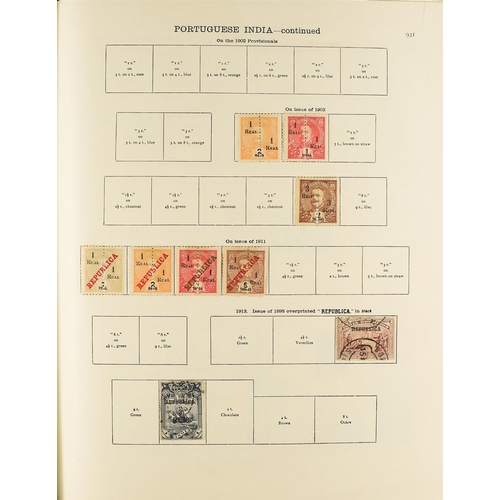 81 - COLLECTIONS & ACCUMULATIONS PAIR OF  S.G. NEW IDEAL ALBUMS for Foreign countries to 1936, with a gen... 