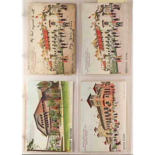 82 - COLLECTIONS & ACCUMULATIONS UNITED STATES EXHIBITIONS - 1905 LEWIS & CLARK CENTENNIAL EXPOSITION a c... 